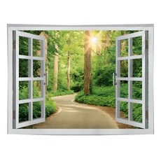 라온투유 상큼한 창문풍경 대형 태피스트리, 5233 홈인테리어/홈데코/디퓨저 반품 최저가 15,040원