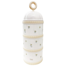 티지엠 3단 베리베리 호박마차 분유 케이스, 샴페인베이지, 1개 출산/유아동/수유용품 반품 최저가 7,220원