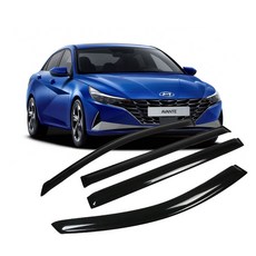 리드홈 스모그 차량용 썬바이저 4p, 아반떼 CN7, 투명블랙 자동차용품/익스테리어 반품 최저가 14,900원