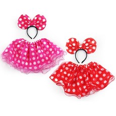 할로윈 용품 도트헤어밴드 + 치마 세트 출산/유아동/유아동패션 반품 최저가 3,320원