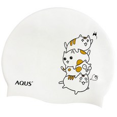 아쿠스 냥이 수영모 AC1601, WHT, 1개 스포츠/레저/기타스포츠 반품 최저가 8,180원