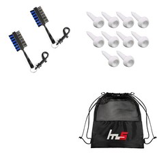 나야스타일 골프채 헤드 클리너 2P 랜덤발송+PE 골프 숏 티 10P 화이트+파우치 세트 GFYP-31-4+162PU, 혼합색상 스포츠/레저/골프 반품 최저가 9,570원