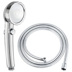 생활공식 3단 고수압 샤워기 + 샤워줄, 1개, 실버 홈인테리어/욕실용품 반품 최저가 14,300원