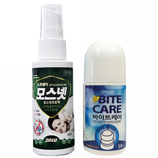동국제약 바이트케어 50ml + 모스넷 60ml 세트, 1세트 생활용품/건강/의료용품 반품 최저가 5,900원