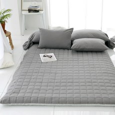 스코홈 국내 제조 순면 해피시리즈 누빔 요커버, 해피 그레이 홈인테리어/침구커버 반품 최저가 23,980원
