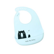 스타빈 큐트캐릭터 실리콘 턱받이, 하이베어, 1개, 1매 출산/유아동/출산준비물/선물 반품 최저가 5,100원