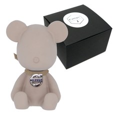 라띠크제이 엠블럼 베어 차량용 방향제 볼보 BEIGE + 리필 베이비파우더 5ml, 1세트 생활용품/방향제 반품 최저가 5,600원