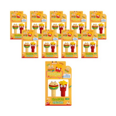 아이비스 패스트푸드 연필 캡세트 10p, 혼합색상, 1세트 문구/오피스/필기류 반품 최저가 10,250원