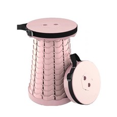 코만도 높이조절 휴대용 접이식 캠핑 스툴 B형, 연핑크, 1개 스포츠_레저/캠핑전문관 반품 최저가 10,450원