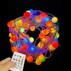 비상 루시 RGB 소리반응 크리스마스 앵두 캠핑 알전구 파티라이트 66구 10m undefined/undefined 반품 최저가 18,540원