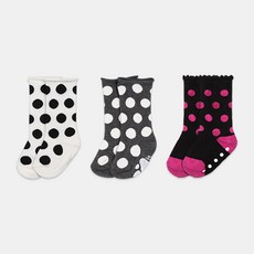 하이베이비클럽 도트니 삭스 3족세트 패션의류/잡화/유아동패션 반품 최저가 2,850원