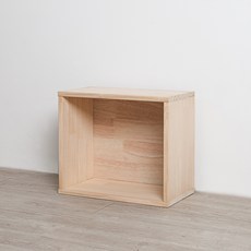 원목 소나무 공간박스 책장, 1단 문구/오피스/사무용품 전문관 반품 최저가 19,000원