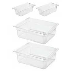 세기 PC밧드 10.2cm 1/2 2p + 6.5cm 1/4 2p 세트, 1세트 주방용품/특수저장용기 반품 최저가 9,230원