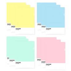 팬톤 L홀더 4종 x 3p 세트, 핑크, 옐로우, 민트, 스카이, 1세트 문구/오피스/학용품/수업준비 반품 최저가 4,210원