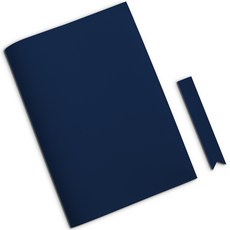 소이믹스 러브썸 가죽 북커버 M + 북마크, 네이비, 1세트 문구/오피스/사무용품 전문관 반품 최저가 7,620원