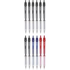 자바펜 0.3 나노라인 볼펜 검정 0.3mm 8p + 파랑 0.3mm 2p + 빨강 0.3mm 2p, 혼합색상, 1세트 문구/오피스/학용품/수업준비 반품 최저가 6,400원