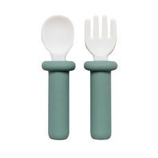랄라비 아이주도 플러스 스푼포크 실리콘 세트, Green, 스푼+포크+케이스, 1세트 출산/유아동/이유용품/유아식기 반품 최저가 13,020원