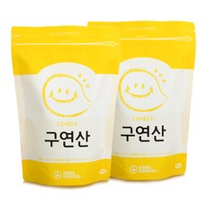 소다스쿨 구연산, 1kg, 2개 생활용품/청소/주방세제 반품 최저가 12,770원