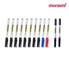 모나미 네임펜 F 흑색 8p + 청색 + 적색 + 네임펜 T 흑색 2p 세트, 흑색, 청색, 적색 문구/오피스/필기류 반품 최저가 11,300원