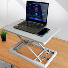 바이미 스탠딩워크 슬림 원터치 스탠딩 책상, 그레이 문구/오피스/사무용품 전문관 반품 최저가 40,050원