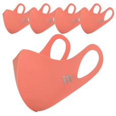 아이엠 쿨 마스크, 코랄, 5개 스포츠/레저/등산/아웃도어 반품 최저가 8,550원