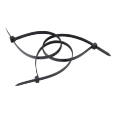 퀵살림 케이블타이 블랙 길이 200mm x 폭 3.6mm, 500개 문구/오피스/사무용품 전문관 반품 최저가 6,540원