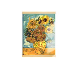 아트조이 DIY 행잉 명화그리기 족자형 40 x 50 cm, 해바라기, 1개 문구/오피스/미술/화방용품 반품 최저가 5,450원