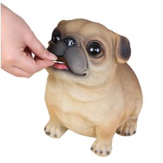 다루미 돈먹는 동물 돼지저금통, 01 불독A, 1개 문구/오피스/보드/칠판/광고 반품 최저가 16,800원