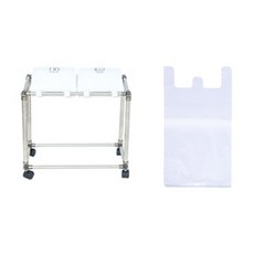 클링 미니 스윙 분리수거함 2p + 봉투 100p 세트, 화이트(분리수거함), 1세트 홈인테리어/청소/세탁용품 반품 최저가 13,180원