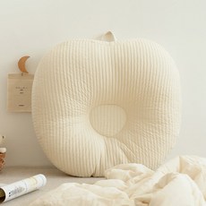 아솜느 신생아 누빔 100수 역류방지쿠션, 아이보리 출산/유아동/매트/안전용품 반품 최저가 38,420원