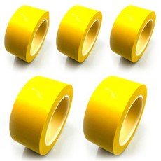 소유티앤이 PVC 바닥 라인테이프 주차 현장 구획 표시 50mm x 30M 노랑, 5개 생활용품/생활잡화 반품 최저가 13,650원