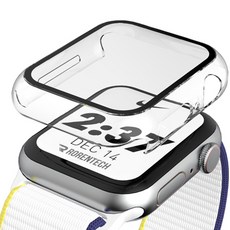 로랜텍 애플워치 호환 풀커버 강화유리 액정보호 케이스, 투명, 1개 헬스_건강식품/건강/의료용품 반품 최저가 6,230원
