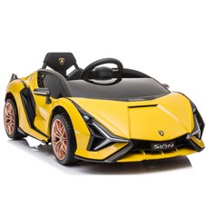 씨투엠뉴 람보르기니 시안 유아 전동차 모션스윙, 옐로우, 1개 출산/유아동/완구/교구 반품 최저가 195,310원