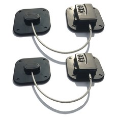 제노윈 냉장고 시건장치 자물쇠 블랙, 2개 생활용품/안전/호신용품 반품 최저가 21,800원