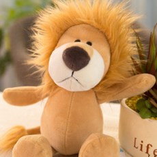 해솔 동물에 왕국 애착 인형, 사자 베이지, 1개 완구_취미/신생아/영아완구 반품 최저가 12,000원