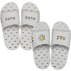 샤바스 스마일 앤 바스 미끄럼 방지 욕실화, 아이보리, 2개 생활용품/욕실용품 반품 최저가 14,540원