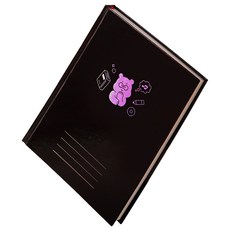 리훈 곰부 체크리스트 투두리스트 스몰, 블랙, 1개 문구/오피스/학용품/수업준비 반품 최저가 4,990원