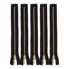 브랜드얀 YKK 베이직 메탈지퍼 20cm, 블랙, 5개 홈인테리어/수예/수선 반품 최저가 8,620원
