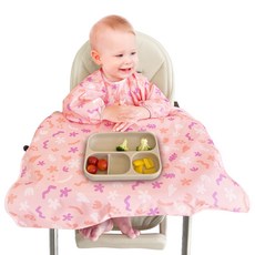 아이주 이유식 턱받이 긴팔 풀커버형, 피치, 1개, 1매 출산/유아동/출산준비물/선물 반품 최저가 7,070원