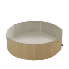 까사드로잉 접이식 방수 2중 PVC 볼풀장 촉감놀이 수영장 플레이매트, 베이지 + 그레이, 1개 완구_취미/물놀이/계절완구 반품 최저가 25,910원