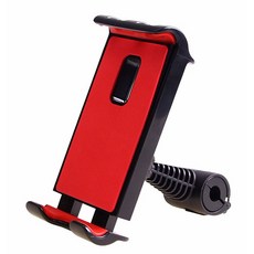 이십이도 자동차 헤드레스트 뒷좌석 휴대폰 태블릿 한손 거치대, 블랙 + 레드, 1개 자동차용품/차량용 전자기기 반품 최저가 5,260원