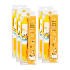 구데타마 통통샤프 옐로, 5개, 0.5mm 문구/오피스/학용품/수업준비 반품 최저가 5,450원