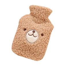 퀵살림 방한 귀여운 보온 물주머니 06 커피 컬러 베어 페이스 500ml, 1개 홈인테리어/방한용품 반품 최저가 2,700원