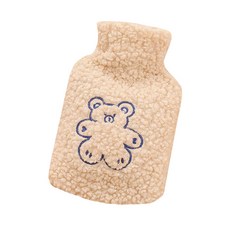 퀵살림 방한 귀여운 보온 물주머니 10 살구 비스킷 곰 1000ml, 1개 홈인테리어/방한용품 반품 최저가 6,520원