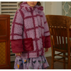 마틸다앤와이 여아용 비비안 체크 후리스 코트 출산/유아동/유아동패션 반품 최저가 107,030원