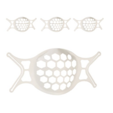 숨쉬기 편한 마스크가드, 1개입, 4개, 화이트 생활용품/건강/의료용품 반품 최저가 3,800원