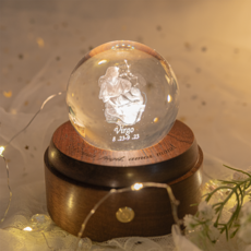 풀템 별자리 오르골 무드등, 08 처녀자리 출산/유아동/수유용품 반품 최저가 22,520원