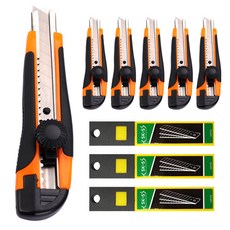 다다 러버 스크류커터 6p + SK5 칼날 30p 세트, 랜덤발송, 1세트 문구/오피스/학용품/수업준비 반품 최저가 6,440원