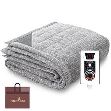 한일메디칼헬스라이프 인체감지 탄소 카본 극세사 전기 온열 매트 그레이 + 보관용 가방 랜덤발송, 싱글(110 x 200 cm) 홈인테리어/전기/온수매트 반품 최저가 81,010원