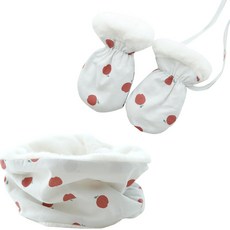 꿈꾸는두부 키즈용 방한용품 쏙 넥워머 + 장갑 세트 출산/유아동/유아동패션 반품 최저가 10,760원